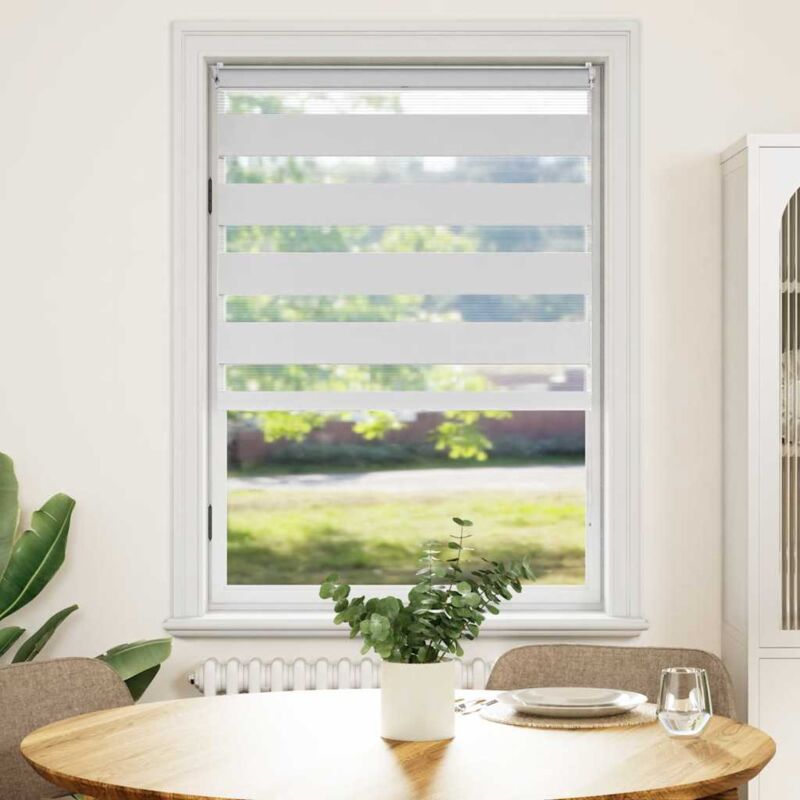 Vidaxl - Store enrouleur tamisant 100 x 175 cm blanc