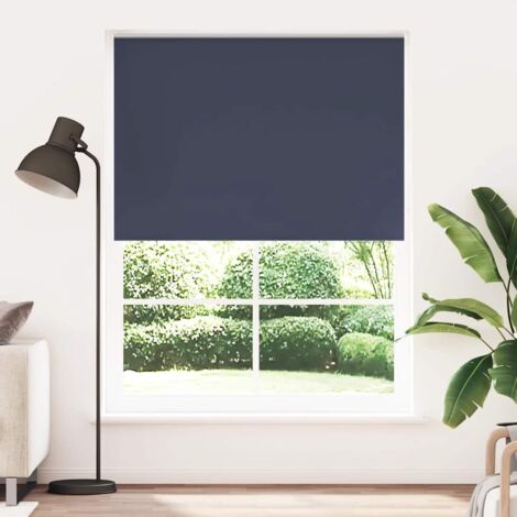 Store enrouleur，Store à rouleau，Rideau occultant occultant 140 x 230 cm bleu VDVM715255