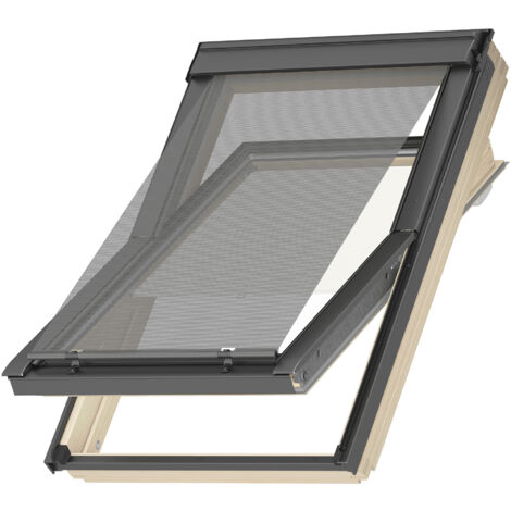 Store extérieur anti-chaleur pour fenêtres de toit VELUX – Protection thermique – Maillage noir transparent – Compatible GGL, GGU, CK01, CK02, CK04 – Itzala