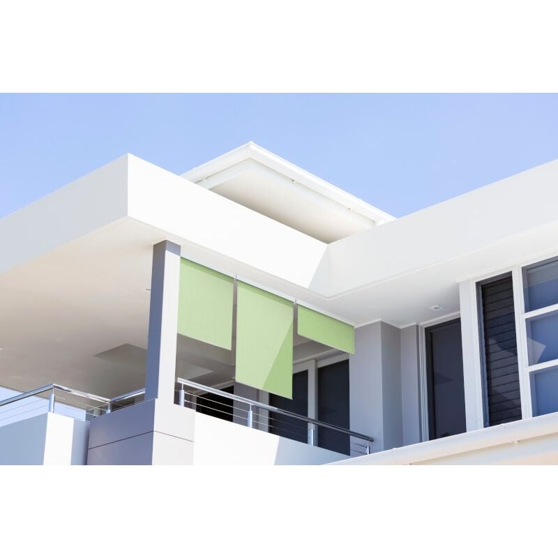 Store Extérieur Vertical 60x230 cm Dickson® Vert Menthe orc 7557 - Armature anthracite