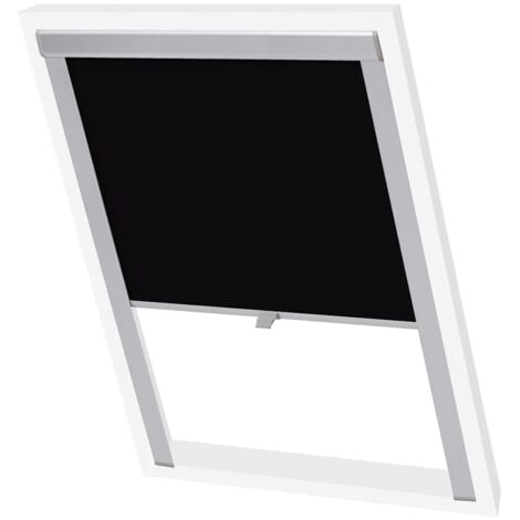 Store occultant roulant Noir MK04 vidaXL