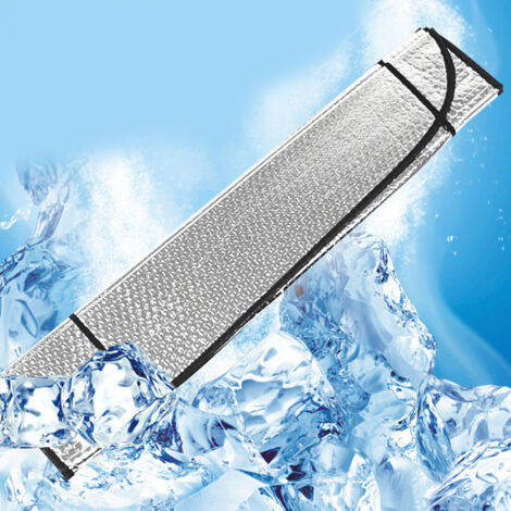 Store pare-soleil pour pare-brise voiture 130x60cm Isolant thermique et anti-UV universel