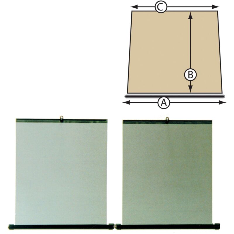 Store paresoleil 2x45 cm. protection enfance