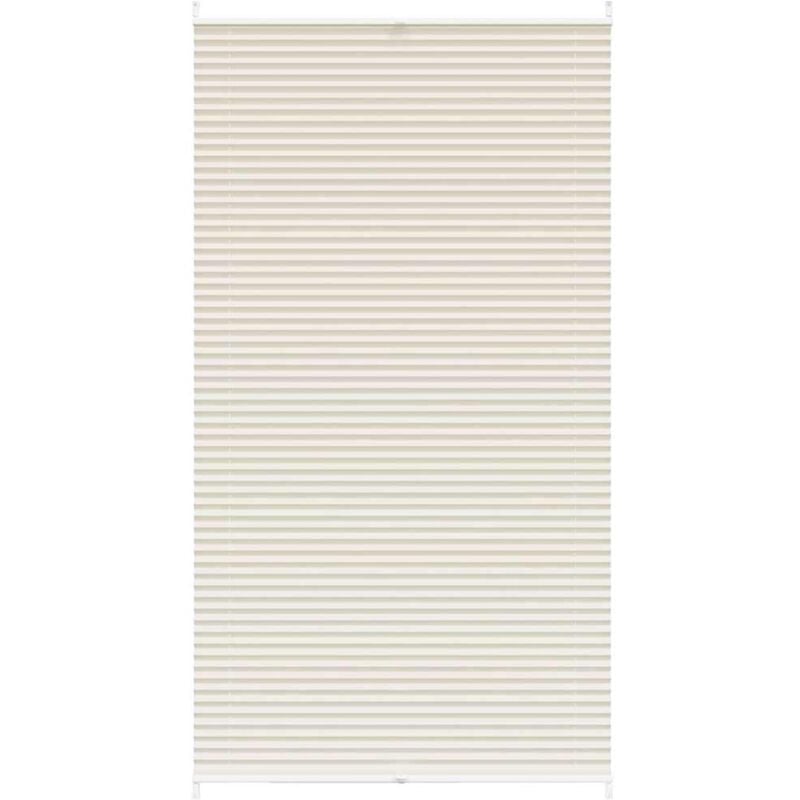 Vidaxl - Store plissé 100x200 cm Crème