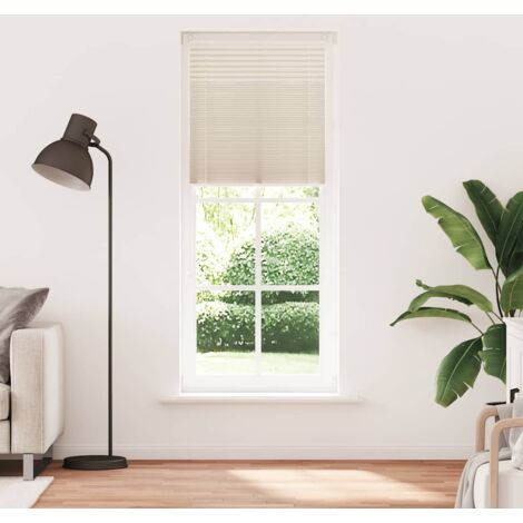Store plissé，Rideau occultant 70x200 cm Crème VDVM501045