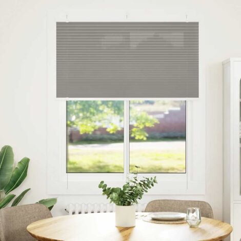 Store plissé，Store vénitien anthracite 105x150 cm largeur du tissu 104,4 cm CFW6616767