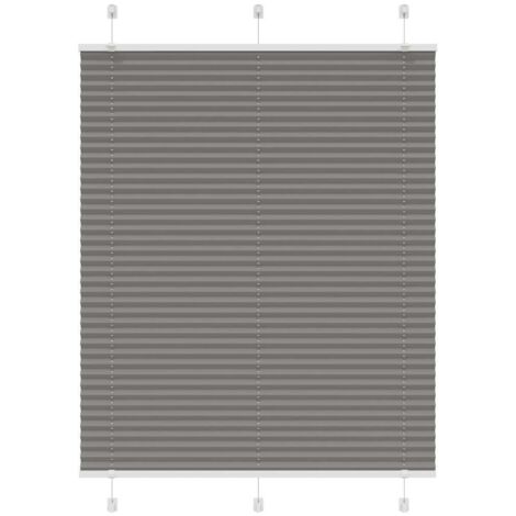 Store plissé，Store vénitien anthracite 110x100 cm largeur du tissu 109,4 cm CFW1785756
