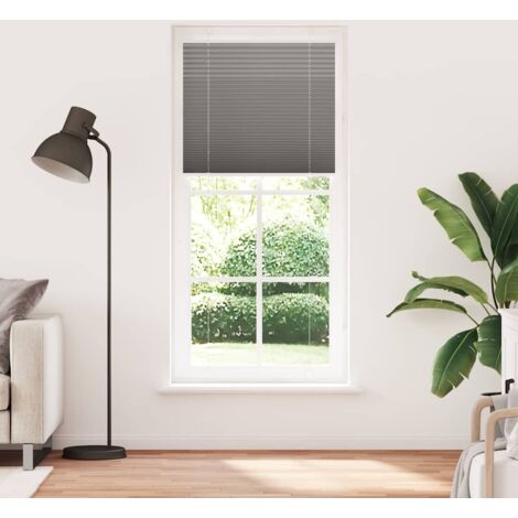 Store plissé，Store vénitien anthracite 85x200 cm largeur du tissu 84,4 cm CFW9869189
