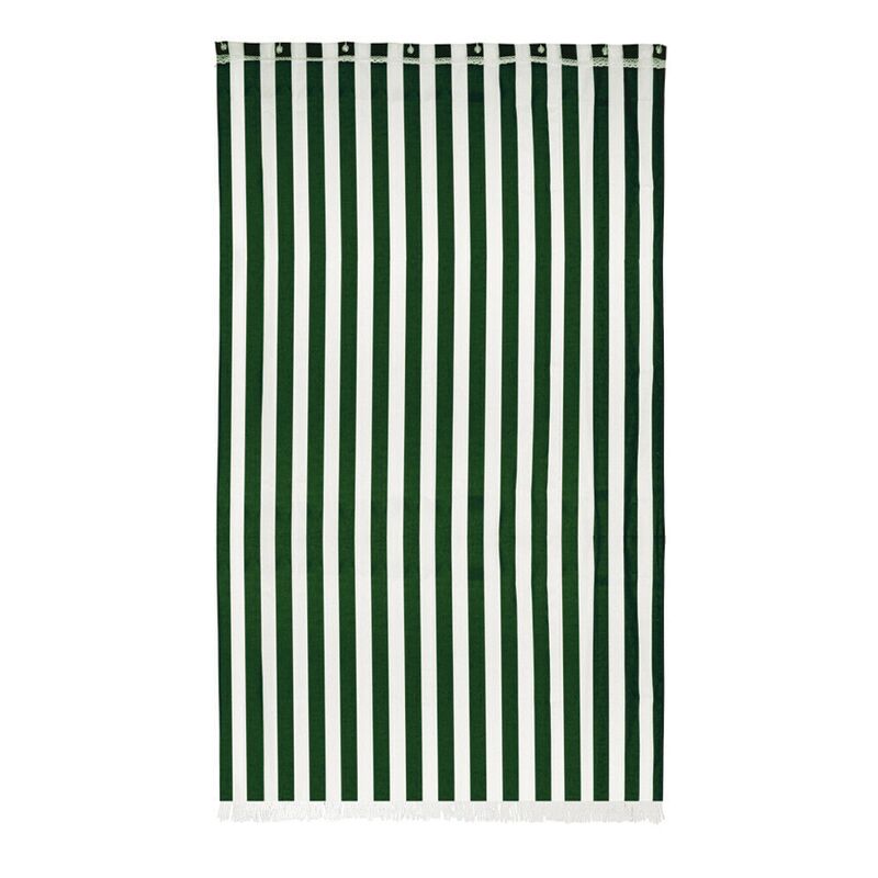 Verdelook - Store de Balcon 140X300 cm Blanc/Vert