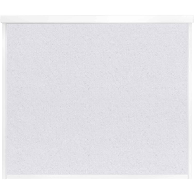 Oviala - Store pour pergola bioclimatique kavala et thebes 2,60 x 2,32 m blanc