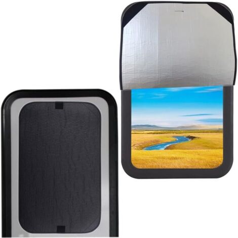 Store Pour Porte De Camping-Car - Tissu Bloquant La Lumière - 16 x 25 Pouces - Pour Intimité Et Protection Solaire