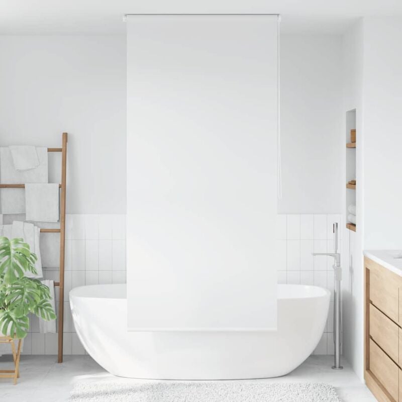 Store roulant de douche 120x240 cm Blanc