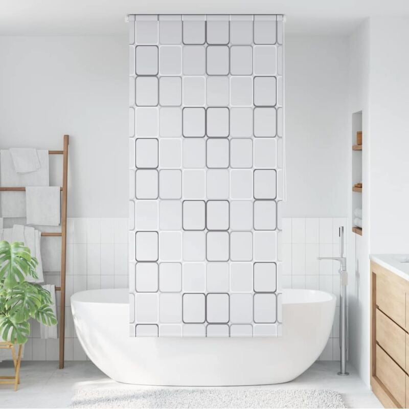 Vidaxl - Store roulant de douche 80x240 cm Carré
