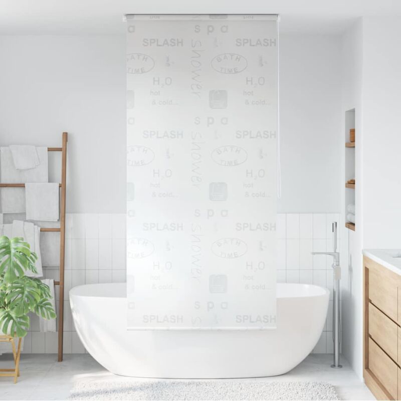 Vidaxl - Store roulant de douche 120 x 240 cm &Eacute;claboussure n/a