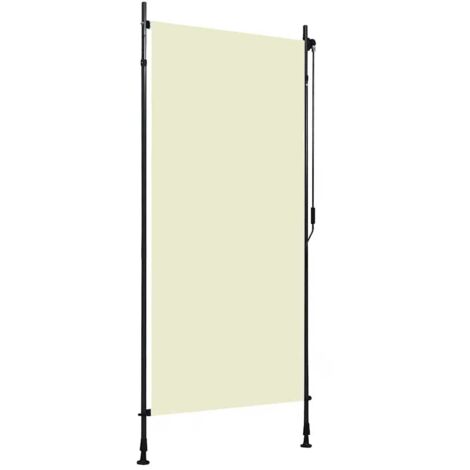 Store roulant d'extérieur 100 x 270 cm Crème CFW865045