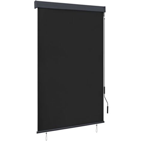 Store roulant d'extérieur 120 x 250 cm Anthracite vidaXL