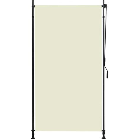 Store roulant d'extérieur 120 x 270 cm Crème