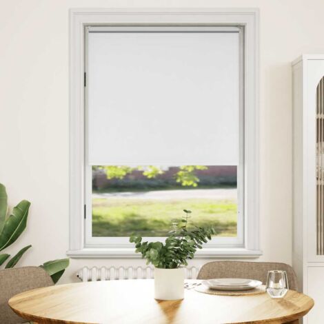 Store roulant，Rideau occultant 80 x 175 cm Blanc VDVM850901