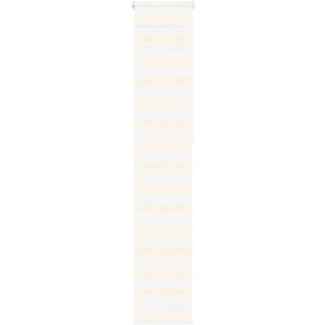 Store zèbre beige marbré largeur du tissu 40,9 cm polyester vidaXL