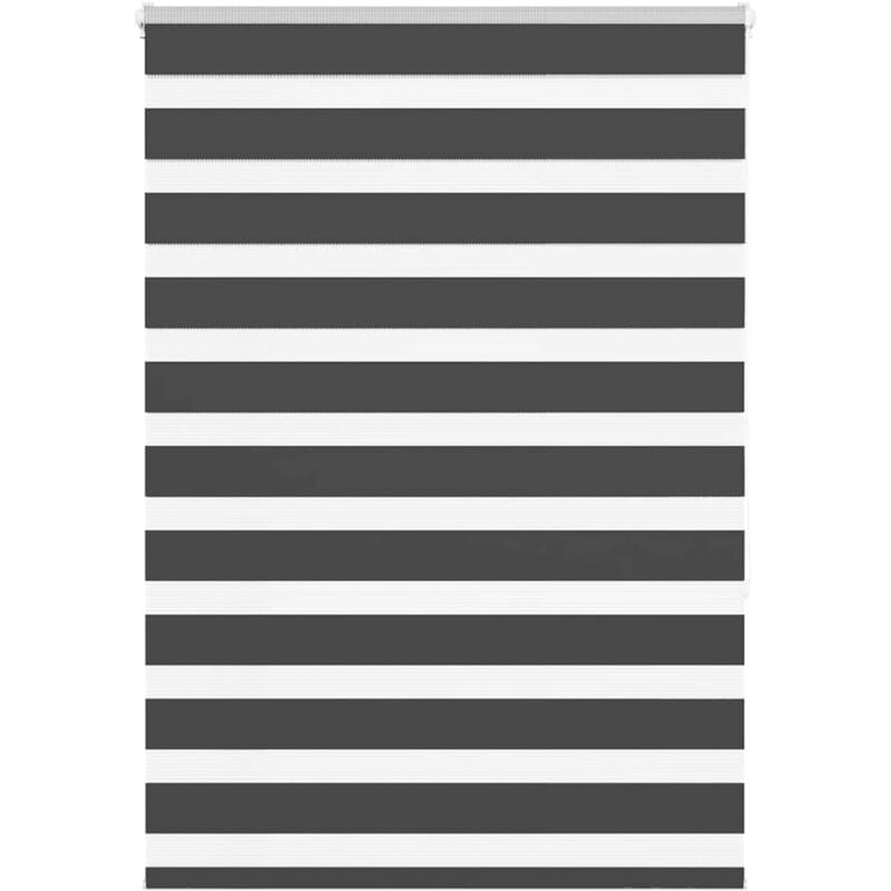 vidaXL Store zèbre noir 95x150 cm largeur du tissu 90,9 cm polyester