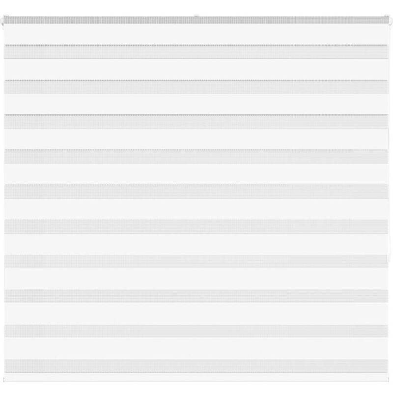 Vidaxl - Store zèbre blanc 160x150 cm largeur du tissu 155,9cm polyester
