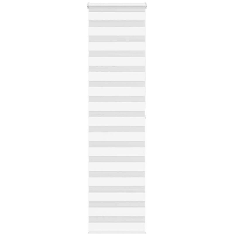 Vidaxl - Store zèbre blanc 60x200 cm largeur du tissu 55,9 cm polyester