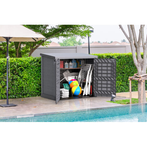 StoreAway Mülltonnenbox Gartenhaus 1200L