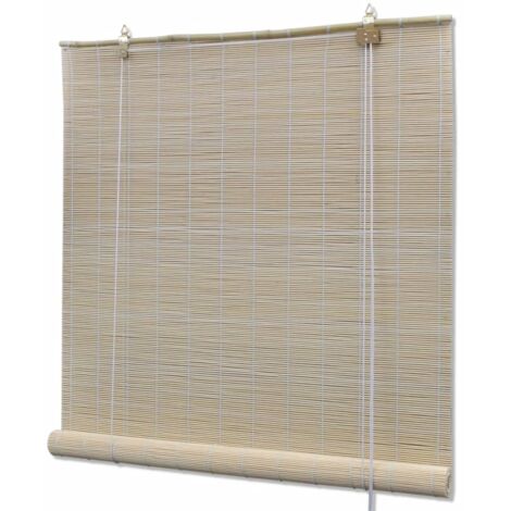 Stores à rouleau Bambou naturel 2 pcs 120x160 cm CFW4998652