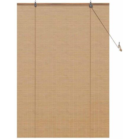 Stores et Occultants Autre Marron Clair Bambou CFW3558623