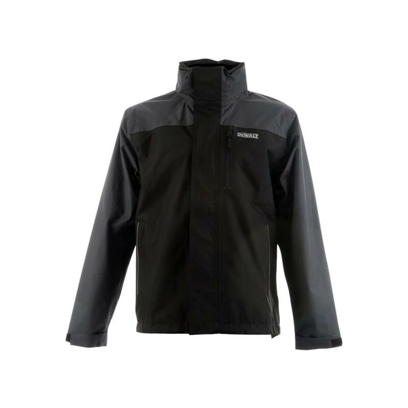 Storm l Storm Waterproof Jacket Grey/Black - l (46in) dewstorml - Dewalt