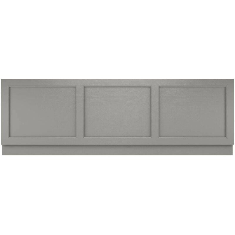 Old London Storm Grey 1700mm Bath Front Panel - LOP205