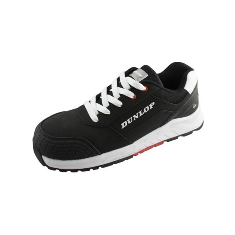 Storm Sicherheitsschuh, Schwarz - Nubukleder - 40, Dunlop