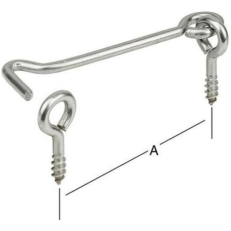 Storm Storm Hook da 120 mm in acciaio inossidabile V2A
