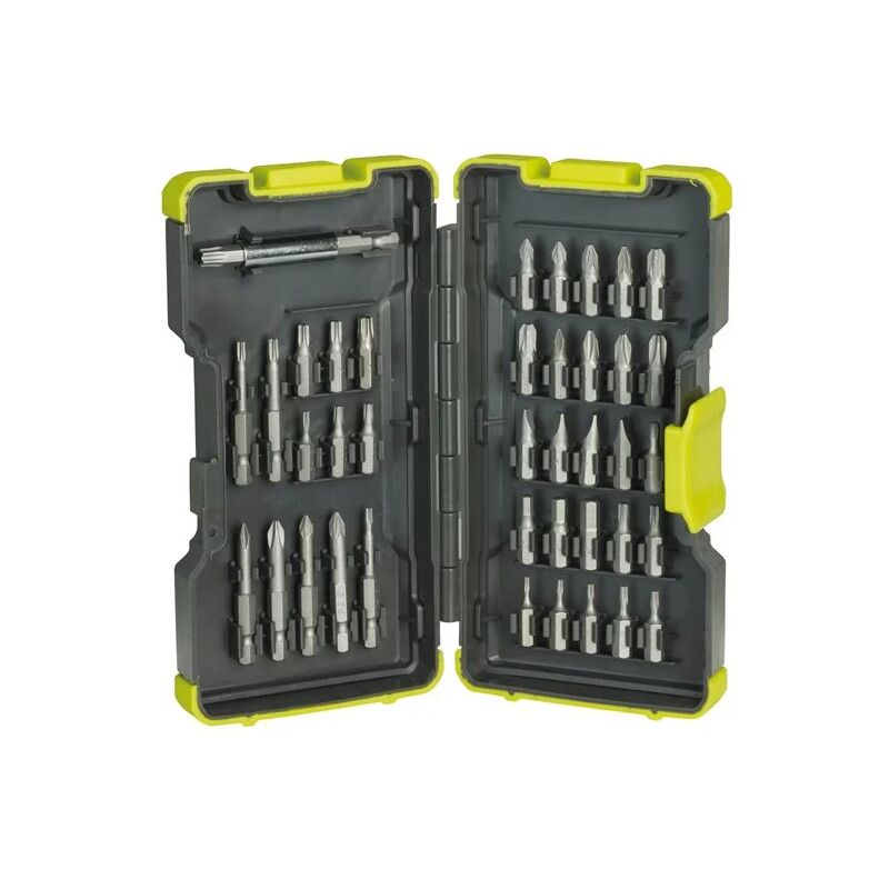 Image of RAK40SD Kit 40 Bits 1/4' Sechskant-Bithalter Bohrschrauber - Ryobi