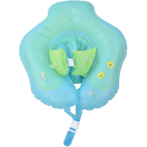 Stoßfester PVC-Babyschwimmring, aufblasbarer Schwimmreifen für Kinder von 0-3 Jahren (L)