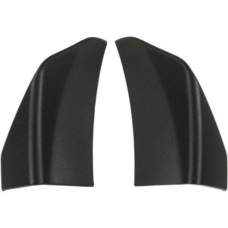 Stoßstangenspoiler-Lippendiffusor aus schwarzem ABS-Kunststoff (2 Stück) für Ford Mustang 2015-2017