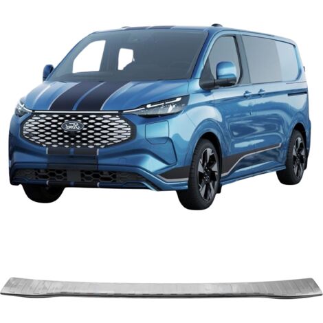 Stoßstangenzierleiste aus Edelstahl, verchromt, Ford Custom 2023-