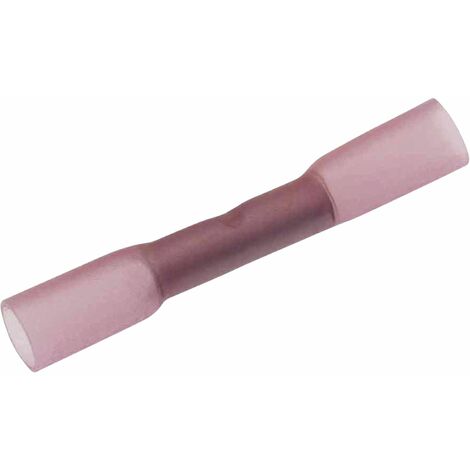 Stoßverbinder 6mm² schrumpfisoliert gelb