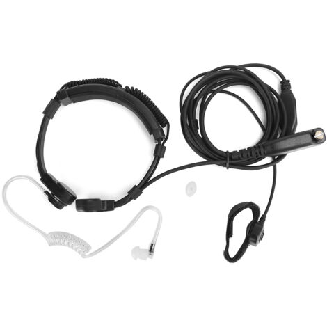 STP9000 Vibrations-Headset für Walkie-Talkies mit Funk-Ohrhörer und Überwachungsfunktion