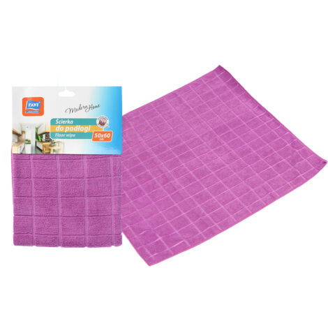 Straccio per il pavimento in microfibra 50x60 cm assorbente e pratico 2 colori
