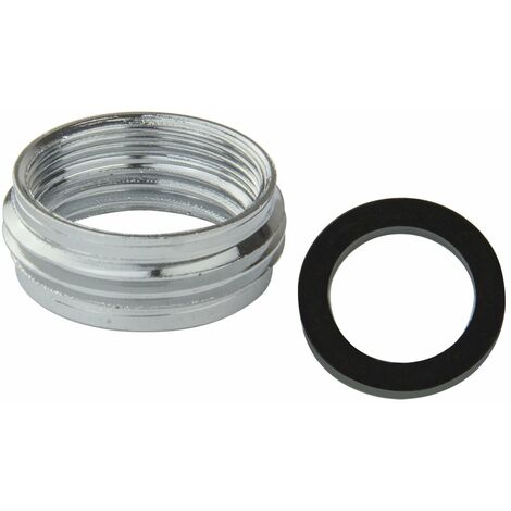 Strahlreglerübergang M22/1 IG x 3/4"Ag x 1/2" IG Adapter Armatur