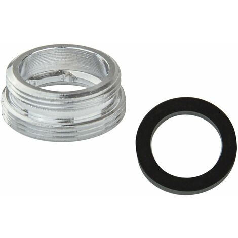 Strahlreglerübergang M24/1 AG x M22/1 AG Adapter Armatur Wasserhahn