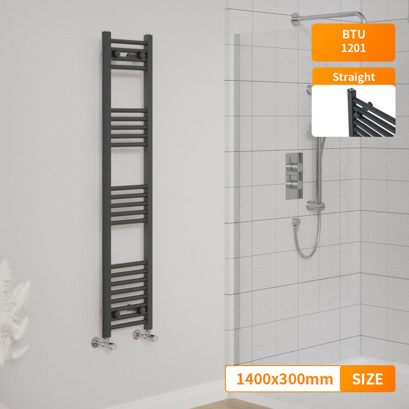 Image of NRG - Straight Heated Towel Rail&hellip;