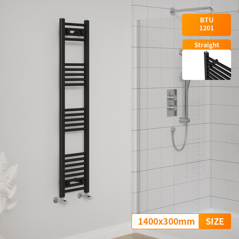 Image of NRG - Straight Heated Towel Rail&hellip;