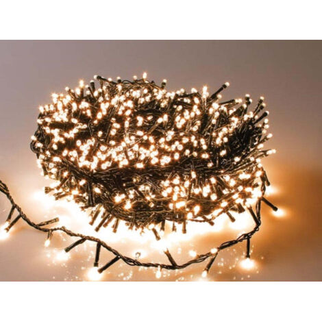 STRAIGHTLIGHT LED - 34 M - 1500 LAMPES BLANCHES ARIZONA - FIL VERT VELLEMAN STL-LED-34-1500-24V-AW