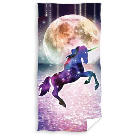 Strandbadetuch 70x140 UNICORN Einhorn