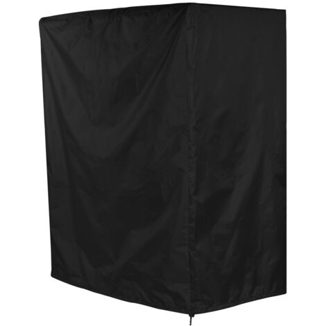 Strapazierfähige, wasserdichte Grillabdeckung für Gasgrills im Freien, langanhaltender Schutz, 97 x 56 x 112 cm (Schwarz)