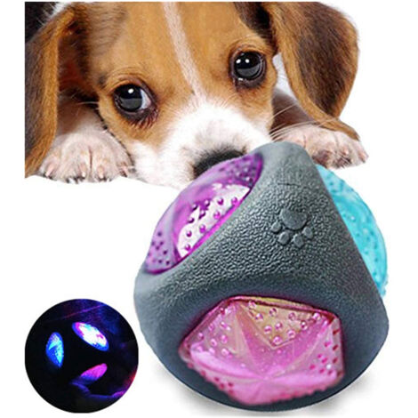 Strapazierfähiger Gummiball für Hunde, Zahnpflegespielzeug zur Zahnpflege und zum Training