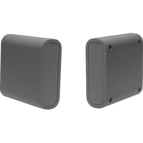 Strapubox  2412GR Universal-Gehäuse 63 x 60 x 21  ABS  Grau 1 St.