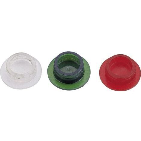 Strapubox LA1 GRÜN Lentille de protection vert Adapté pour (LED) LED, ampoule S20075